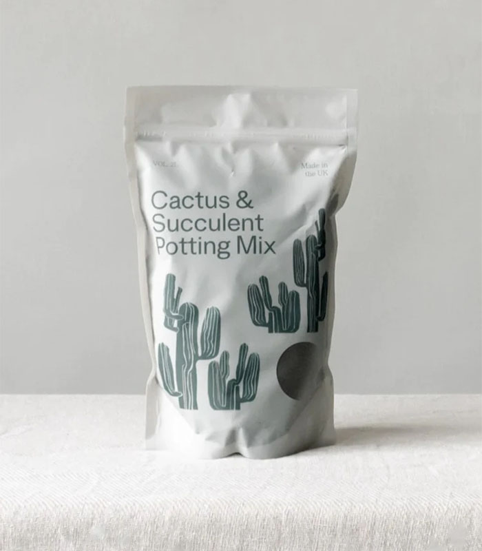 Cactus and succulent potting mix soil blend designed for fast drainage, healthy root growth, and ideal growing conditions for succulents and cactus plants.